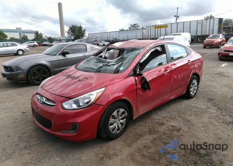 2016 Hyundai Accent Se из США, поврежденный, VIN KMHCT4AE0GU029275